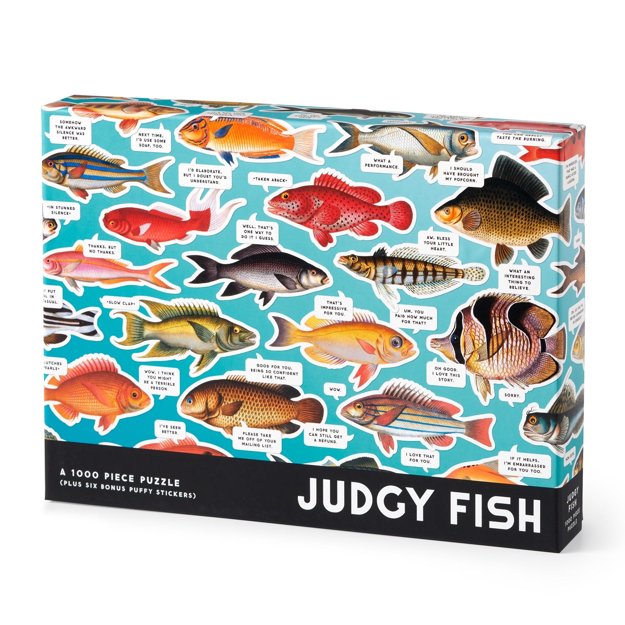 Judgy Fish 1000 Piece Puzzle – Galison
