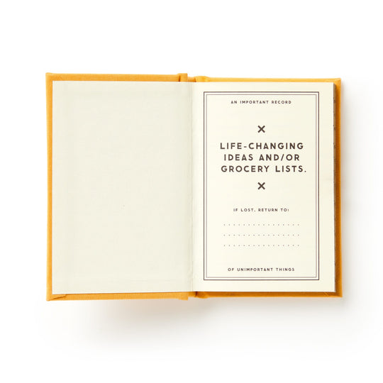 A Tiny Diary for Tiny Thoughts - Brass Monkey - 9780735381094