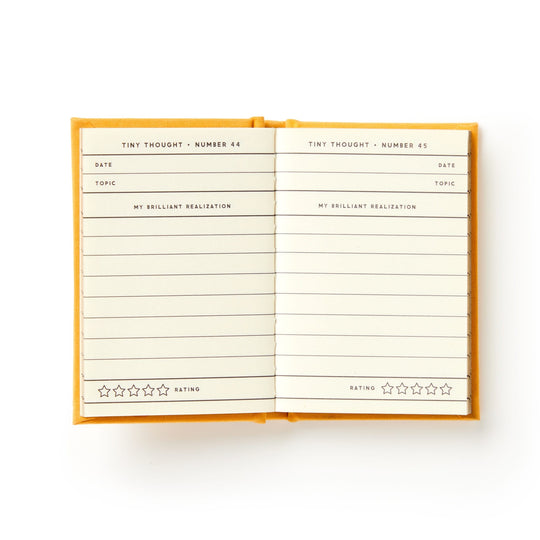 A Tiny Diary for Tiny Thoughts - Brass Monkey - 9780735381094
