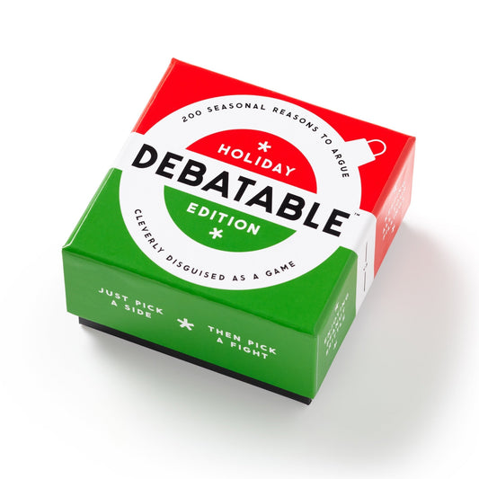Debatable Holiday Edition Social Game Games Brass Monkey Goods