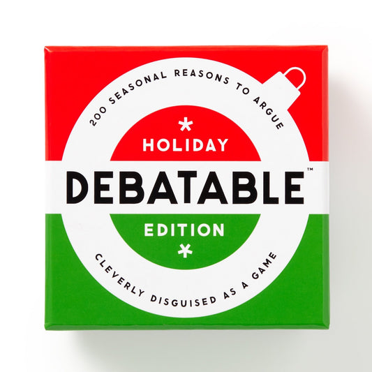 Debatable Holiday Edition Social Game Games Brass Monkey Goods