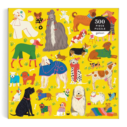 Fashionable Dogs 500 Piece Puzzle Jigsaw Puzzle Ayang Cempaka