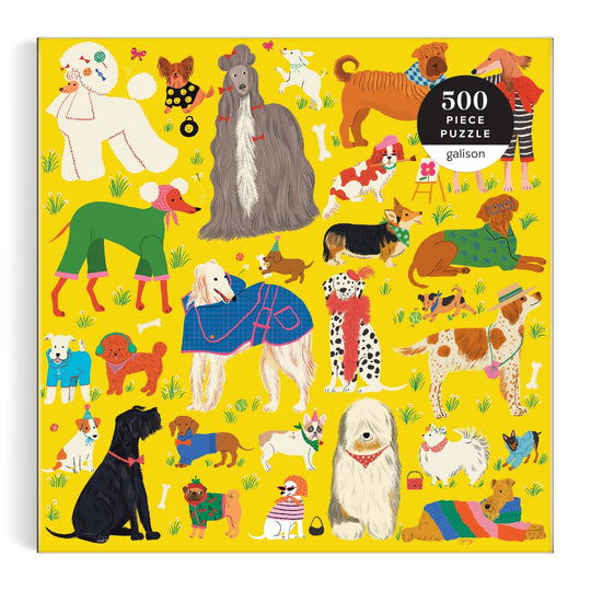 Fashionable Dogs 500 Piece Puzzle Jigsaw Puzzle Ayang Cempaka