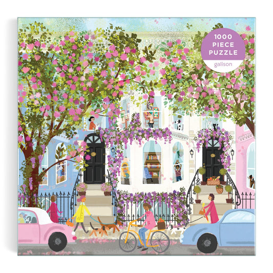 Joy Laforme Spring Terrace 1000 Piece Puzzle 1000 Piece Puzzles Joy Laforme