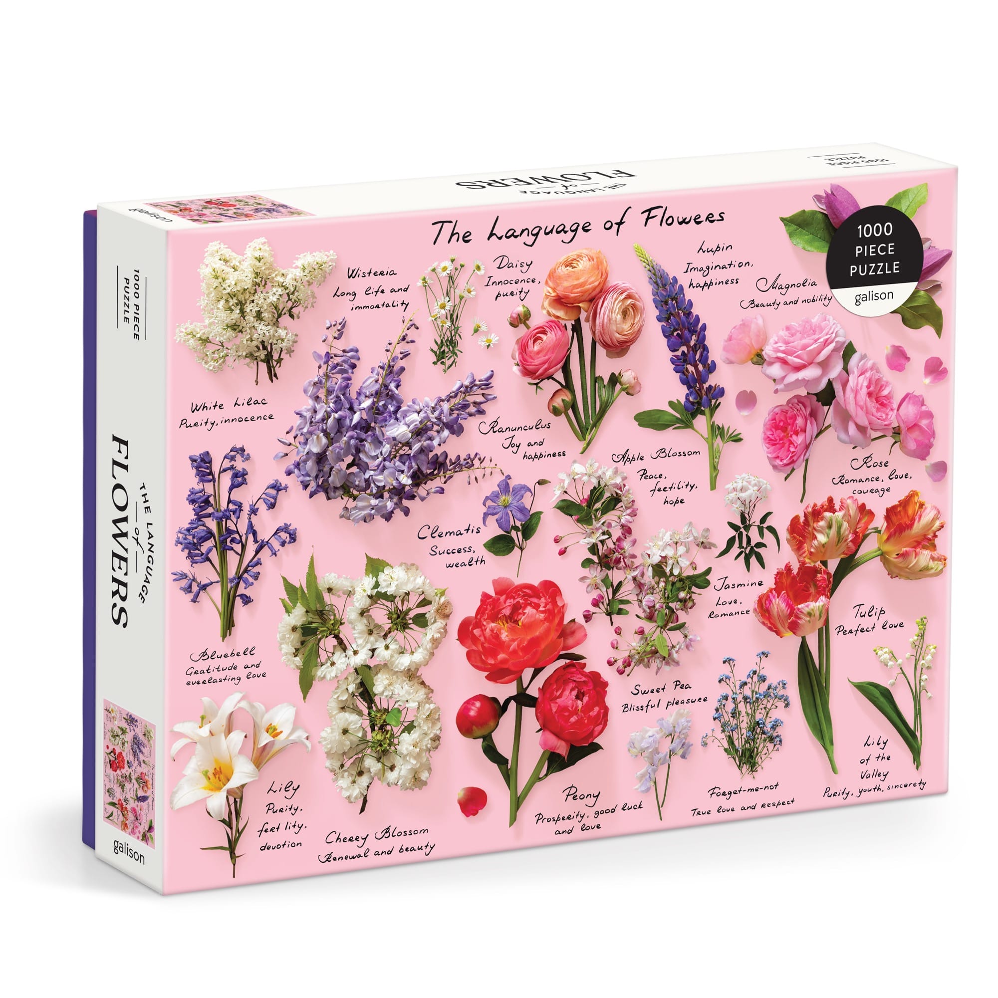 Language of Flowers 1000 Piece Puzzle – Galison