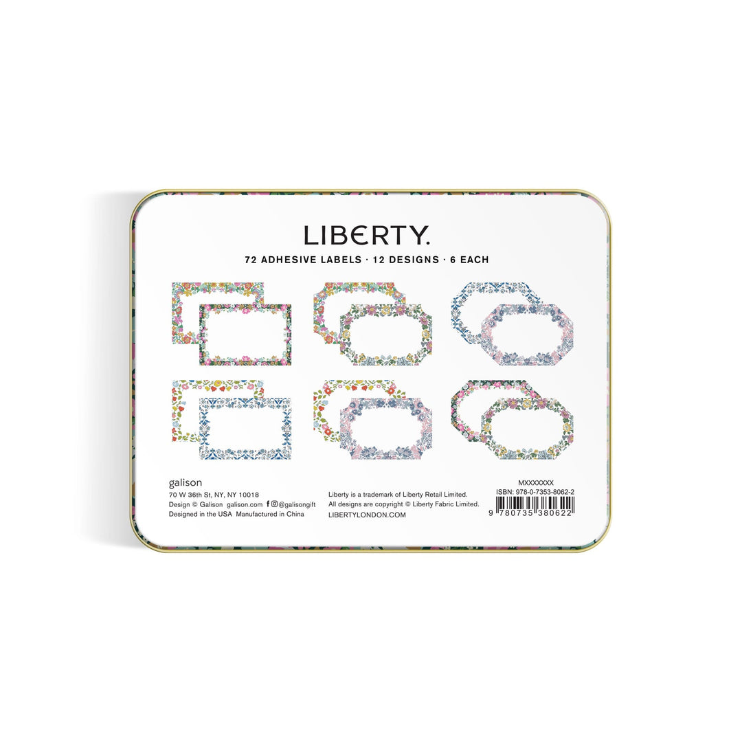Liberty Tin of Labels Labels Liberty of London Ltd