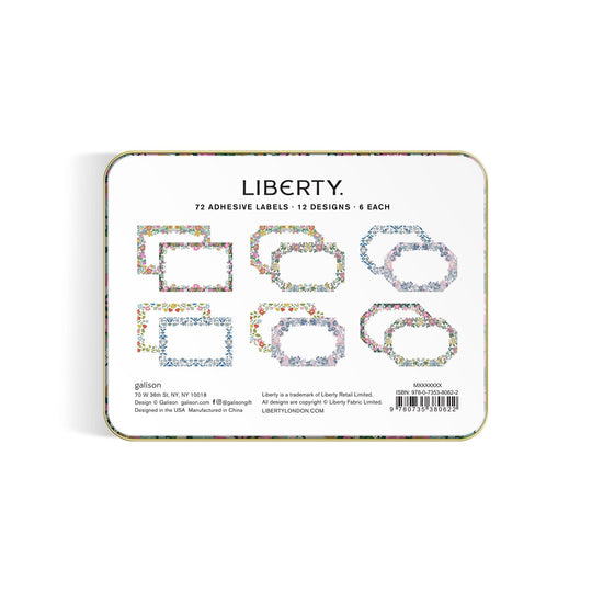 Liberty Tin of Labels Labels Liberty of London Ltd