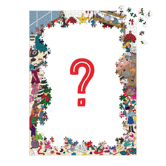 Merry In The Making 1000 Piece Surprise Puzzle Jigsaw Puzzle Hye Jin Chung