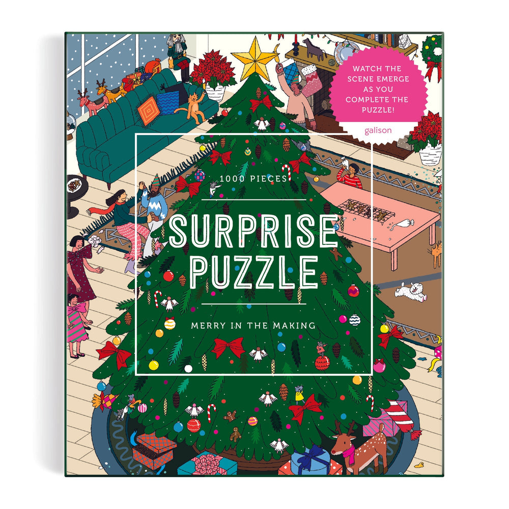 Merry In The Making 1000 Piece Surprise Puzzle Jigsaw Puzzle Hye Jin Chung