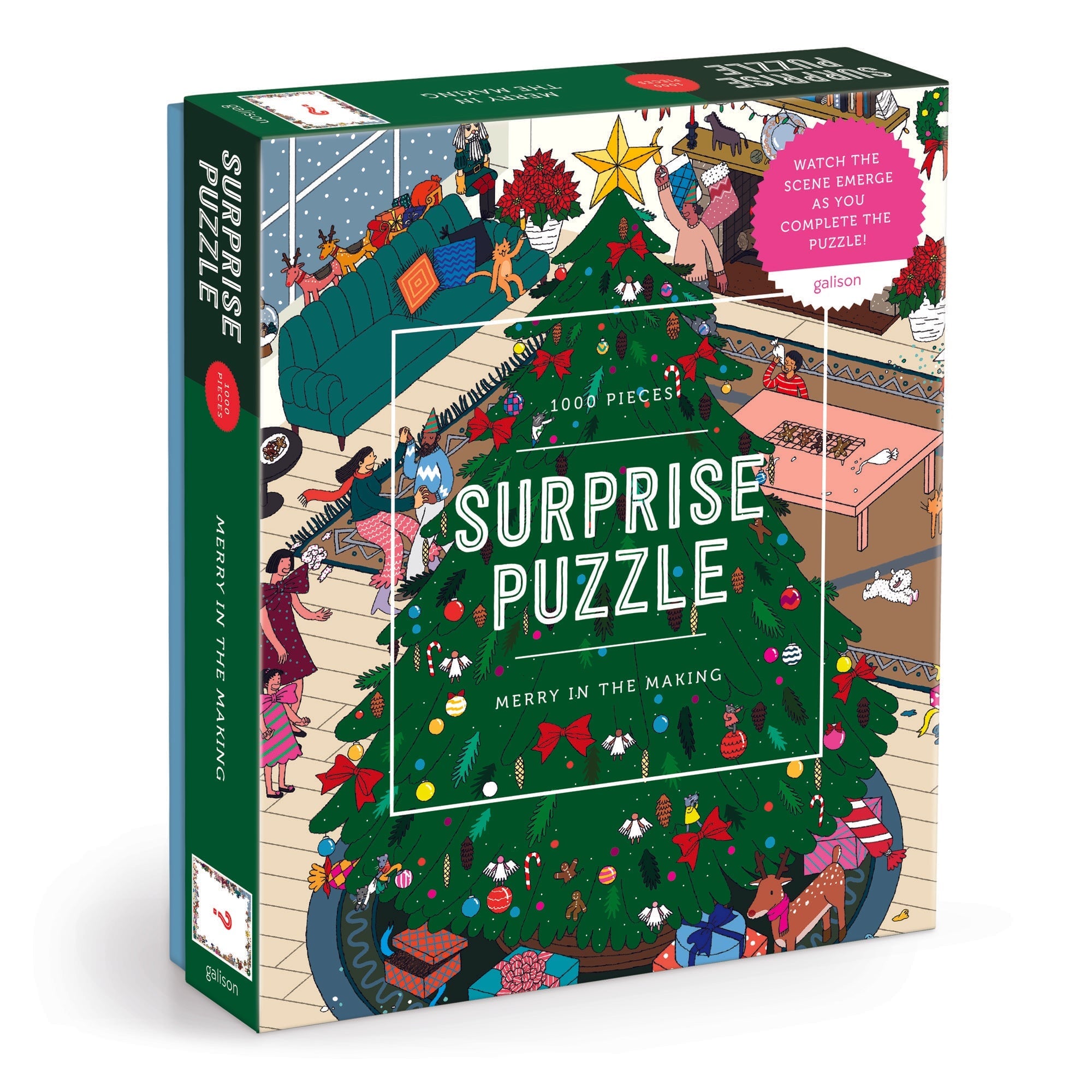 「誓いのサイン」(結婚) E.B.レイトン作　1000ピース Merry In The Making 1000 Piece Surprise Puzzle | Galison