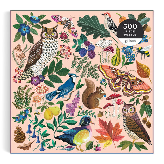 Nature in Autumn 500 Piece Puzzle Jigsaw Puzzle Christine De Carvalho