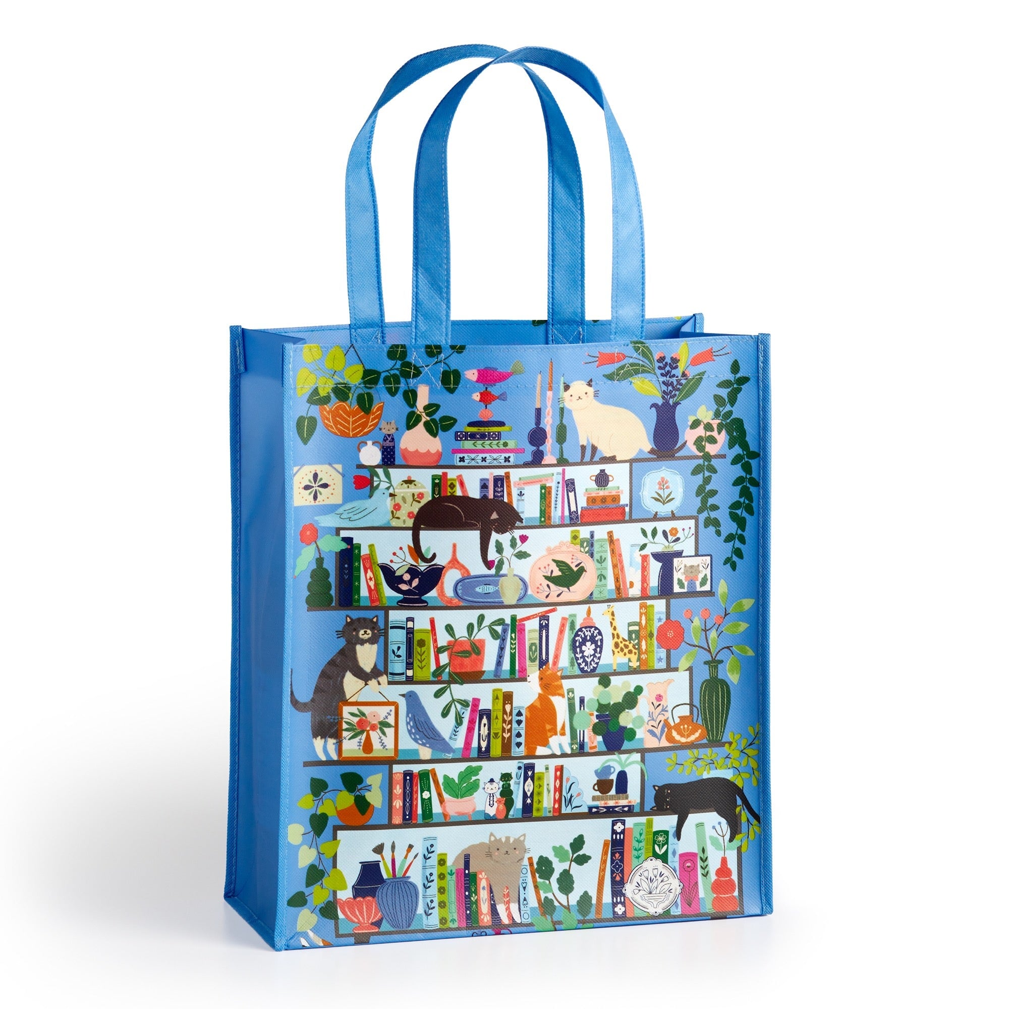 Purrfect Nook Reusable Tote Bag | Galison