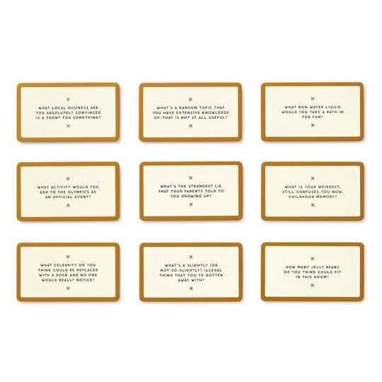 Question Sparks Card Game Brass Monkey