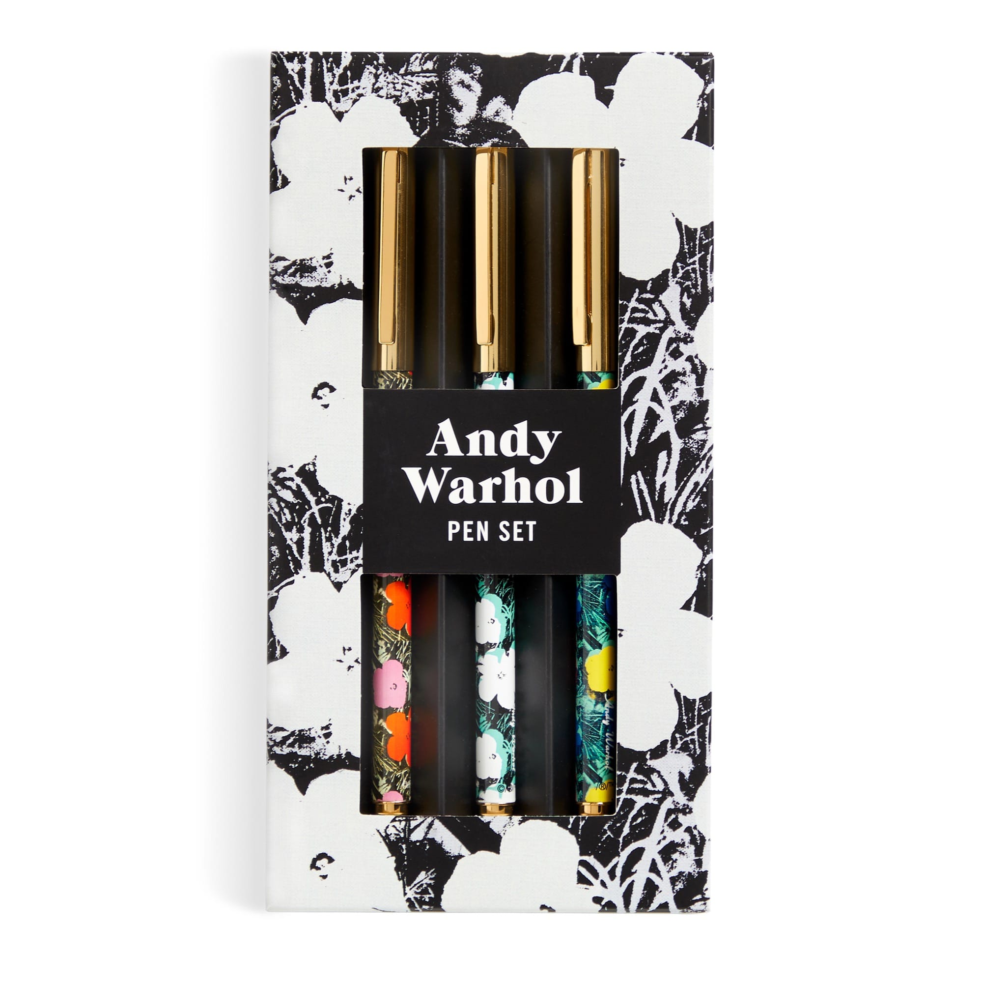 Set De 3 Stylos Métal Liberty Floral - - 7ème étoile
