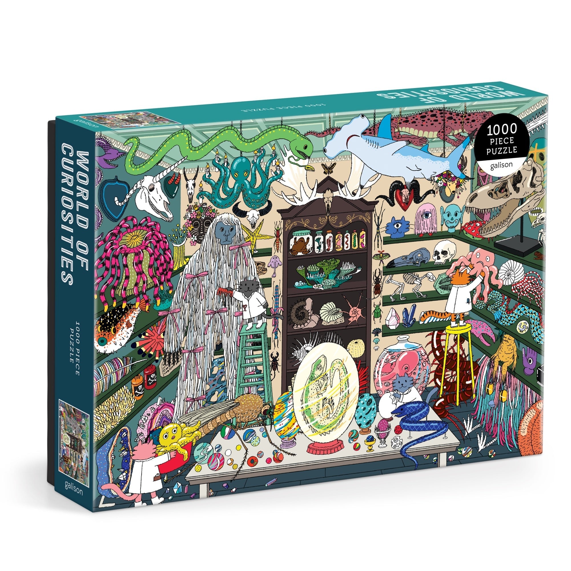 World of Curiosities 1000 Piece Puzzle – Galison