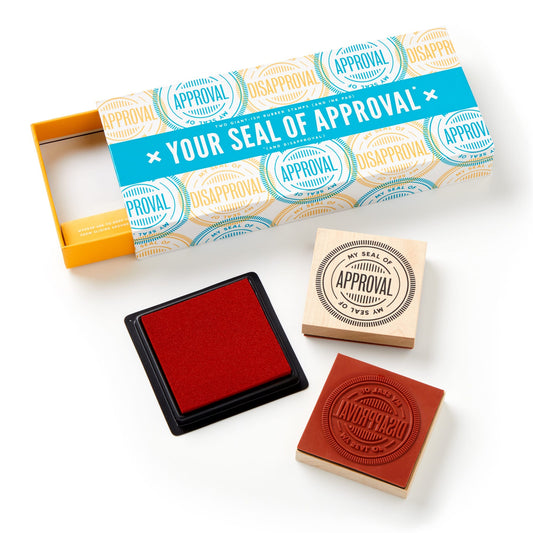 Your Seal Of Approval Stamp Set Stamp Set Brass Monkey 