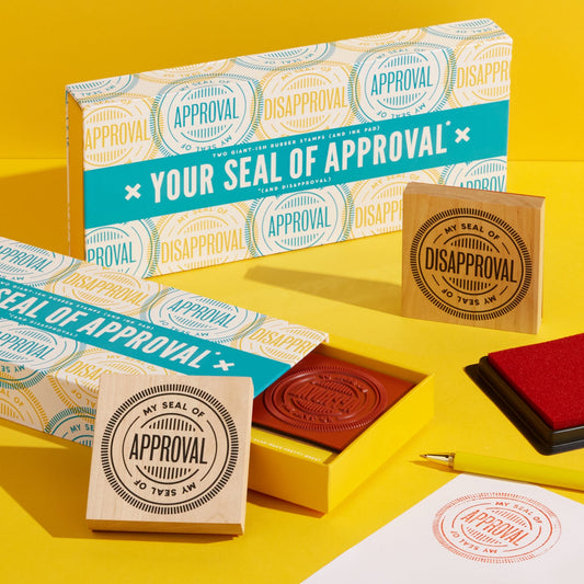 Your Seal Of Approval Stamp Set Stamp Set Brass Monkey 