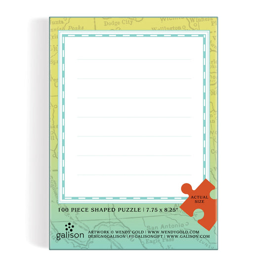 Arizona Mini Shaped Puzzle Galison