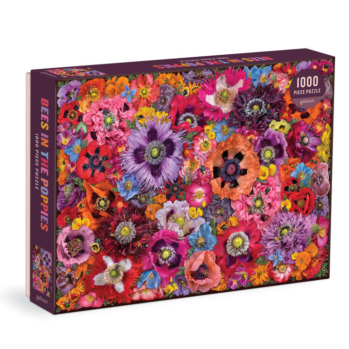 Troy Litten Bees in the Poppies Puzzle | Galison