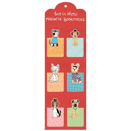 Best in Show Magnetic Bookmarks Bookmarks Galison