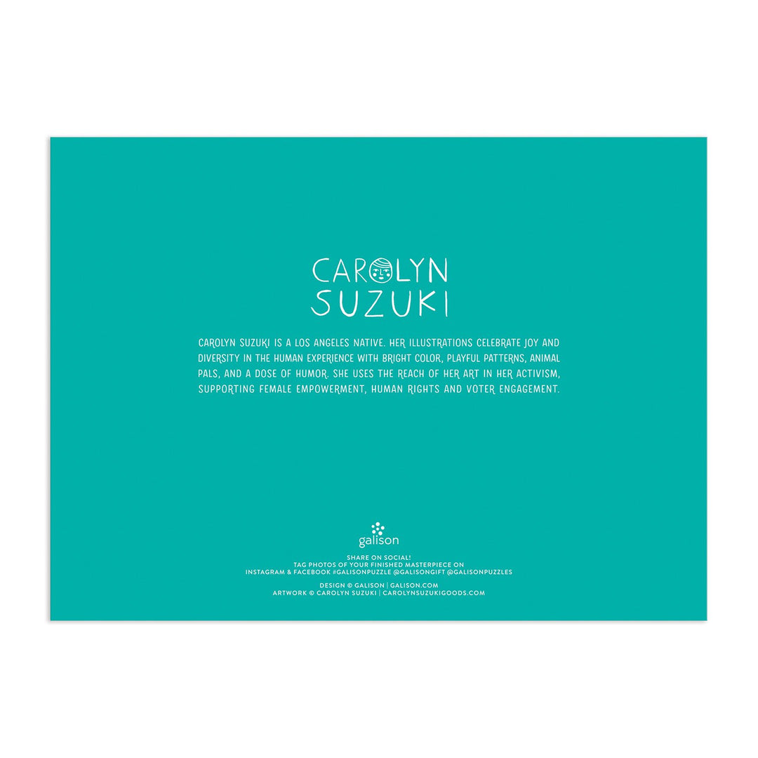 Book Club 1000 Piece Jigsaw Puzzle 1000 Piece Puzzles Carolyn Suzuki Collection