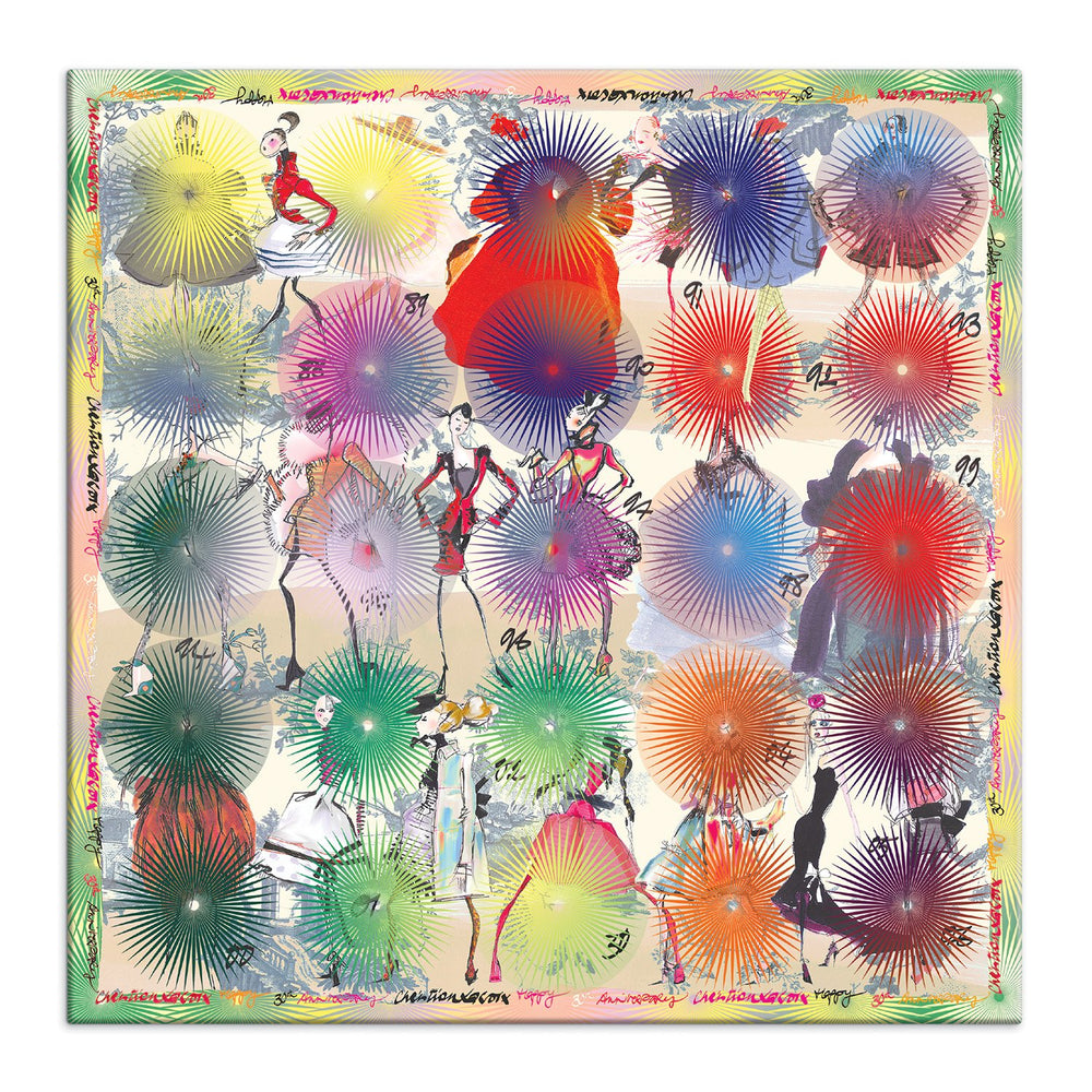 Christian Lacroix Heritage Collection Lacroix Photocall Double Sided 500 Piece Jigsaw Puzzle Double Sided 500 Piece Puzzle Christian Lacroix Collection