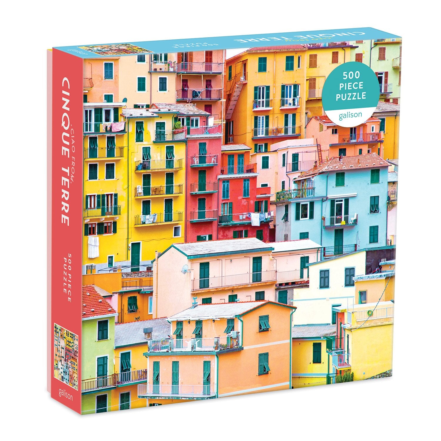 Ciao from Cinque Terre 500 Piece Puzzle | Galison