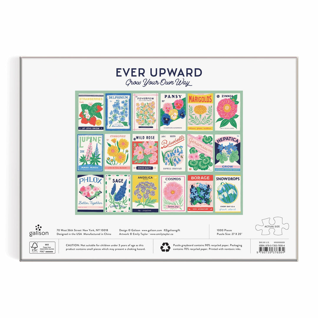 Ever Upward Grow Your Own Way 1000 Piece Puzzle Emily Taylor 