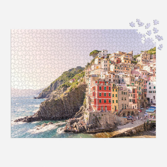 Gray Malin Cinque Terre 1000 Piece Book Puzzle 1000 Piece Puzzles Gray Malin