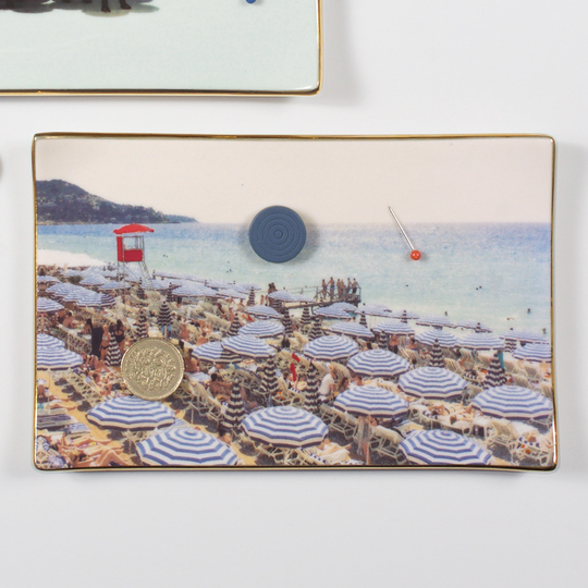 Gray Malin French Riviera Porcelain Tray Decor Trays Gray Malin Collection