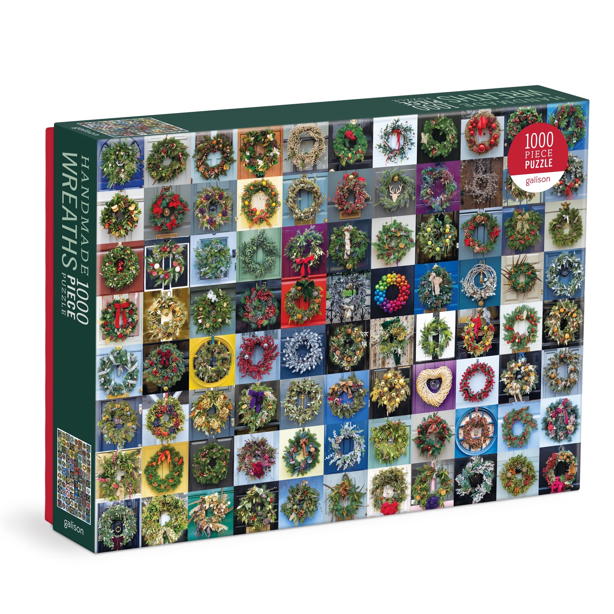 Handmade Wreaths 1000 Piece Puzzle – Galison