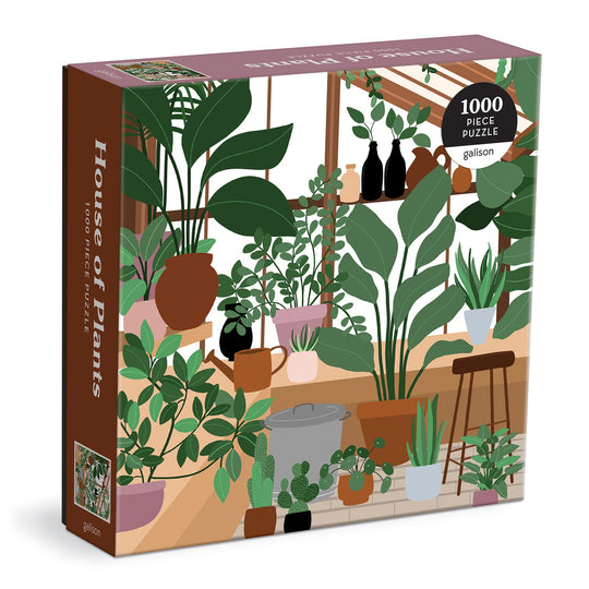 House of Plants 1000 Piece Jigsaw Puzzle Frankie Penwill
