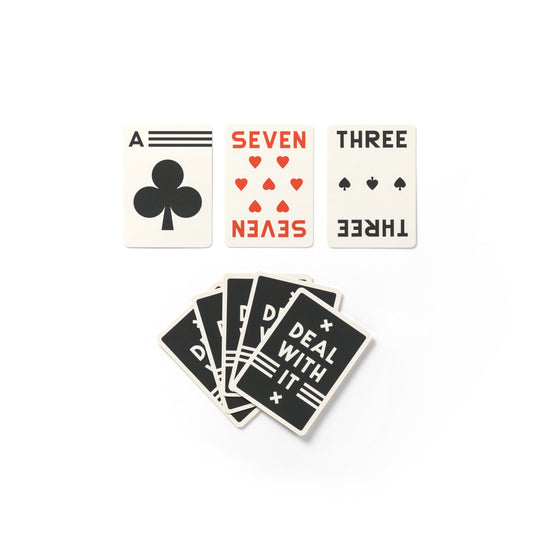 It's In The Cards Playing Card Game Set Playing Cards Brass Monkey