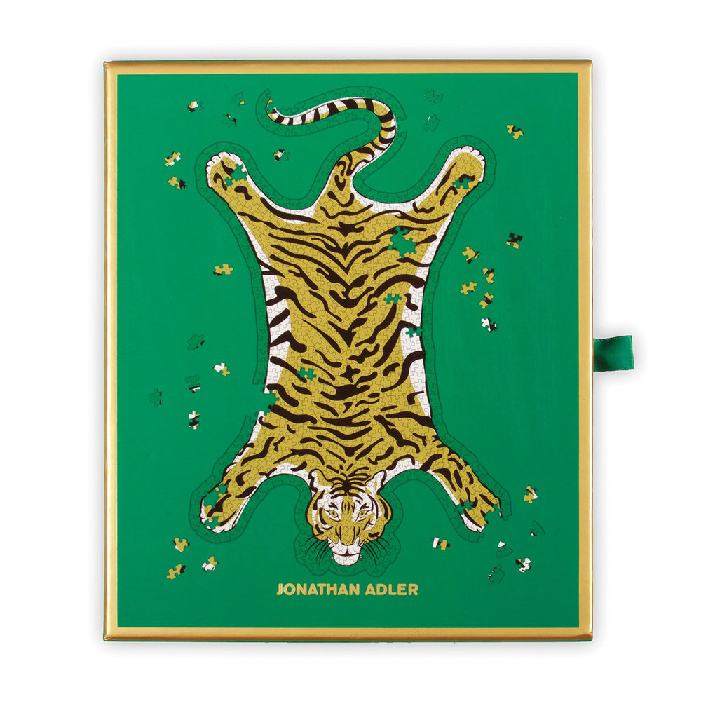 Jonathan Adler Safari 750 Piece Shaped Foil Puzzle 750 Piece Puzzles Jonathan Adler Collection