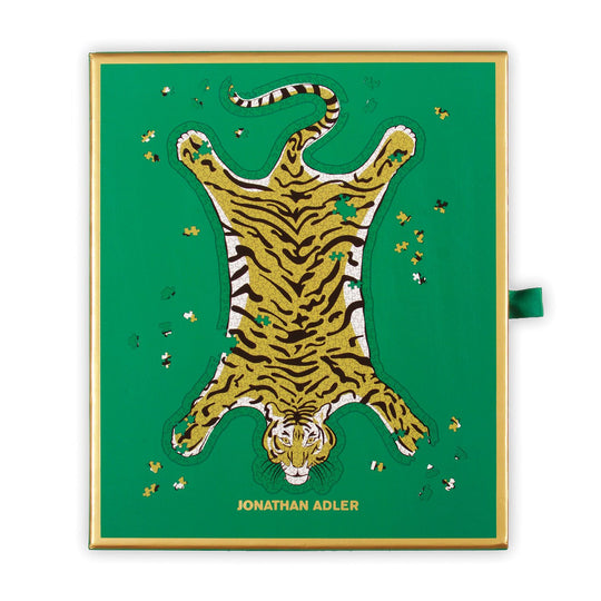 Jonathan Adler Safari 750 Piece Shaped Foil Puzzle 750 Piece Puzzles Jonathan Adler Collection