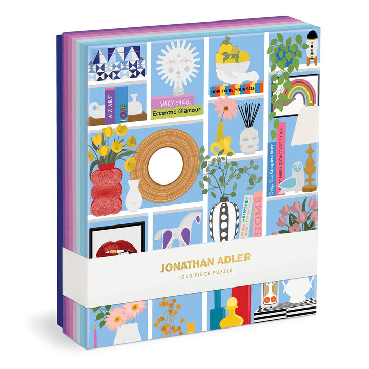 Jonathan Adler Shelfie 1000 Piece Puzzle – Galison