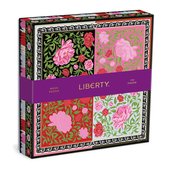 Liberty Aurora 144 Piece Wood Jigsaw Puzzle Wooden Puzzles Liberty London