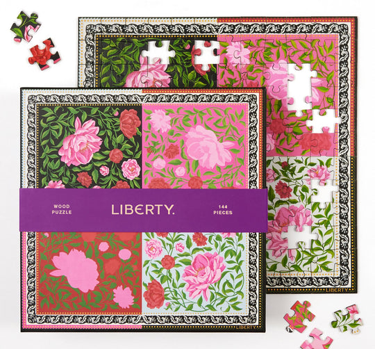Liberty Aurora 144 Piece Wood Jigsaw Puzzle Wooden Puzzles Liberty London
