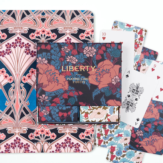 Liberty Floral Playing Card Set Playing Cards Liberty London