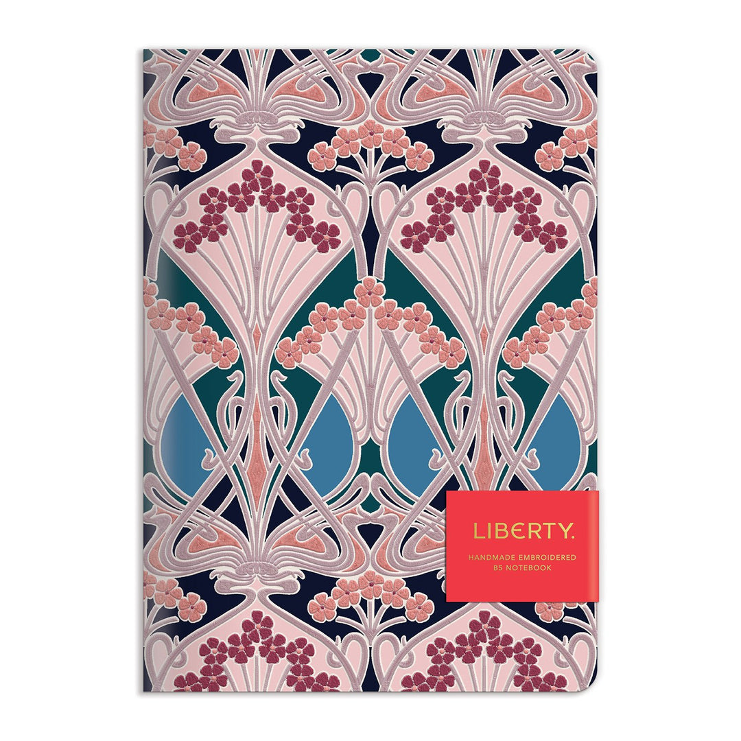Liberty Ianthe Handmade Embroidered Journal Journals Liberty London