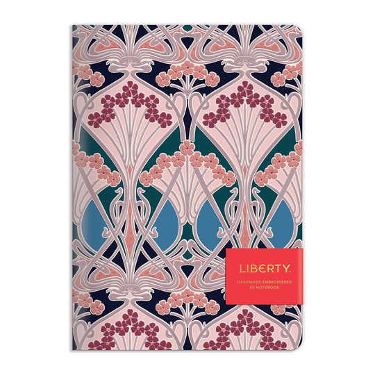 Liberty Ianthe Handmade Embroidered Journal Journals Liberty London