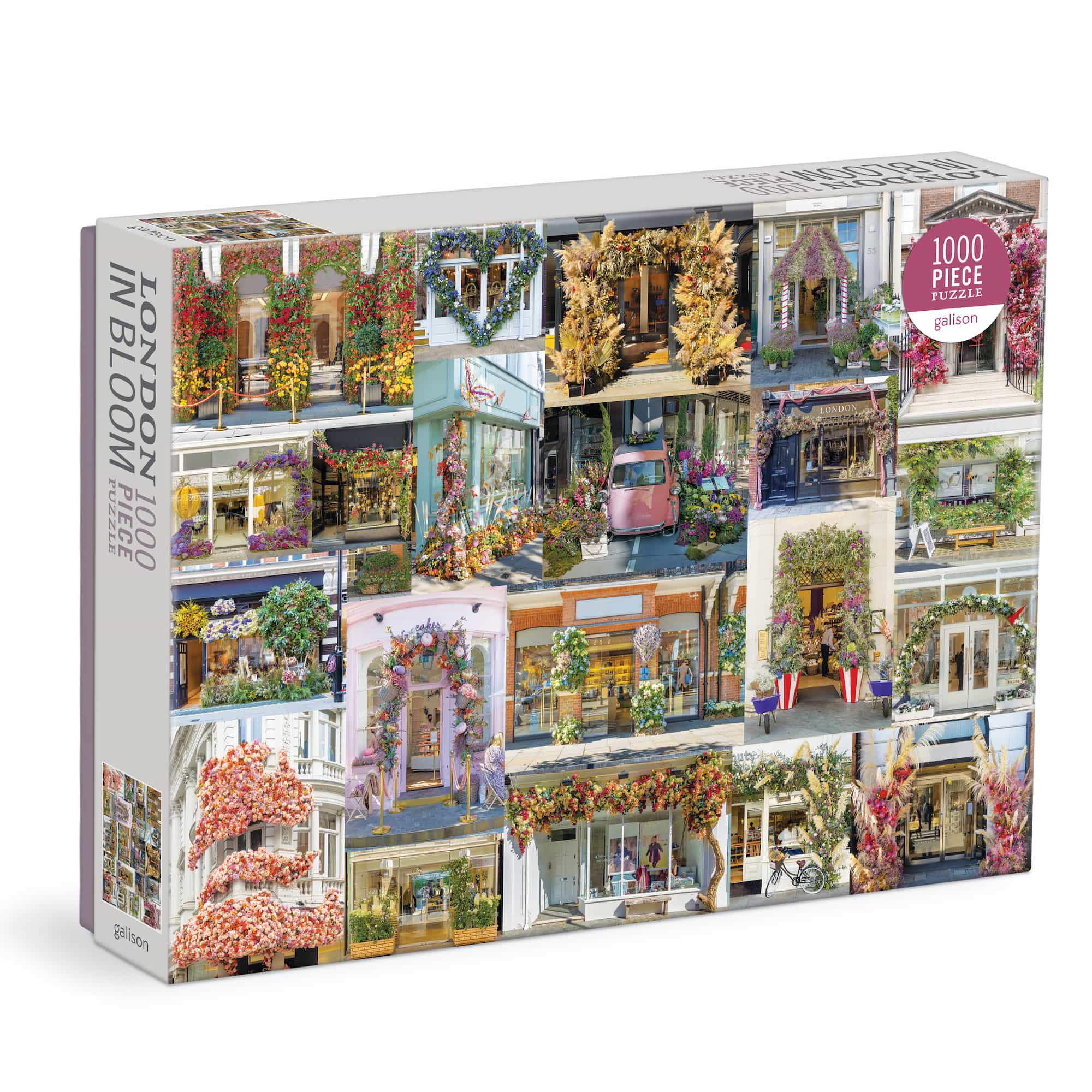 Seasons In Bloom 1000 Teile Puzzle – Blumenmotiv Mit Vogel & Schmetterlingen