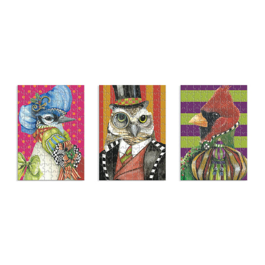 MacKenzie-Childs Birds of a Feather Collection Puzzle Set Galison