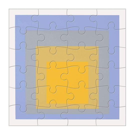 MoMA Josef Albers Wood Puzzle Set Wooden Puzzle Sets Galison