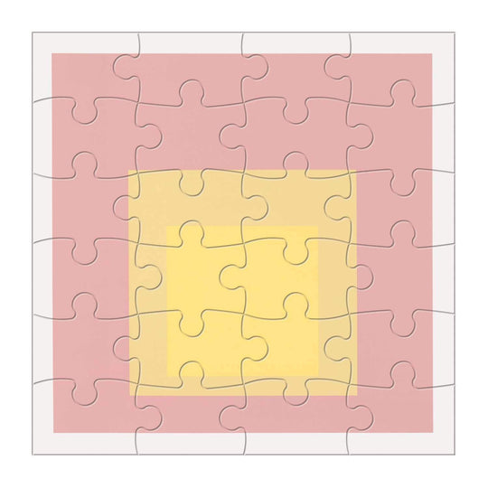 MoMA Josef Albers Wood Puzzle Set Wooden Puzzle Sets Galison