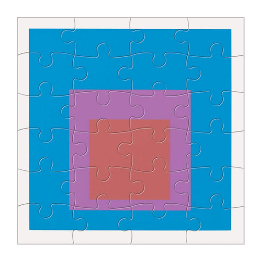 MoMA Josef Albers Wood Puzzle Set Wooden Puzzle Sets Galison