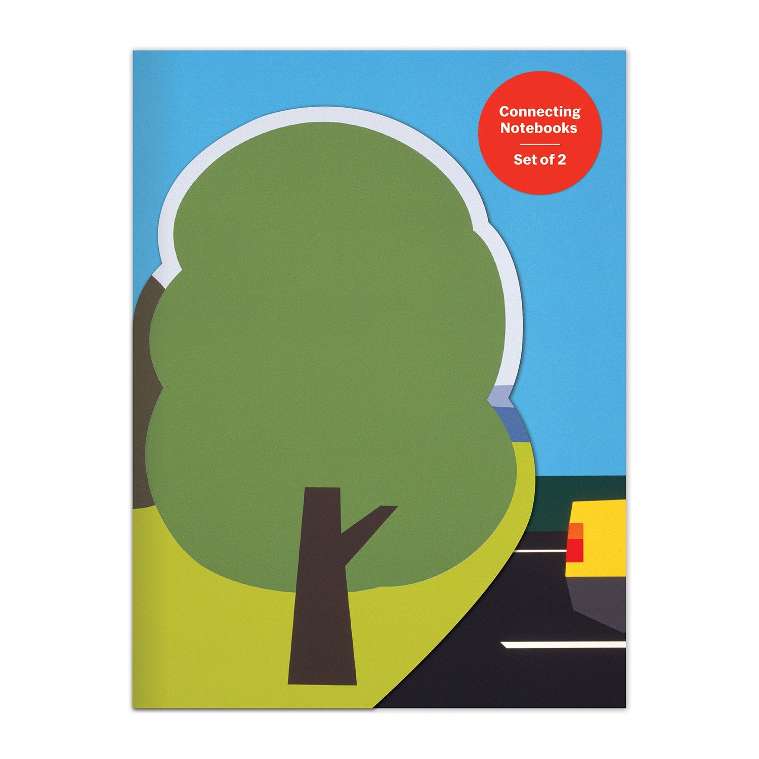 アート・デザイン・音楽 Julian Opie Recent Works MoMA Julian Opie Connecting Notebook Set | Galison