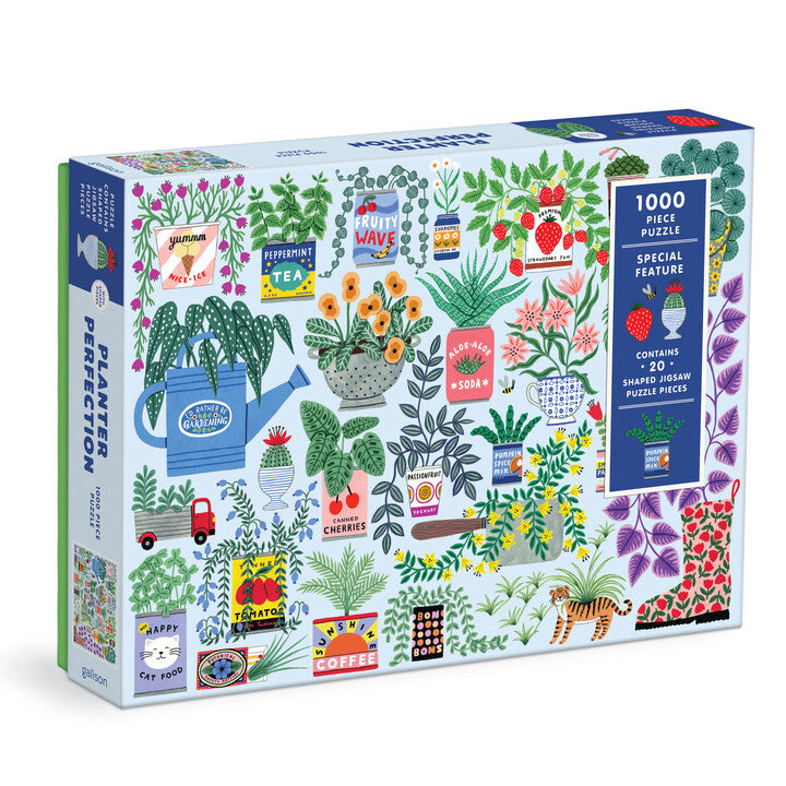 puzzle planter pot Planter Perfection 1000 Piece Puzzle with Shaped Pieces