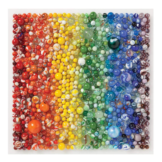 Rainbow Marbles 500 Piece Puzzle 500 Piece Puzzles Galison
