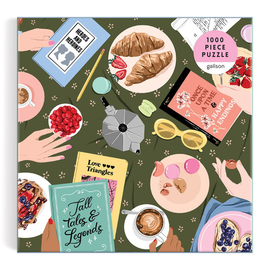 Reader's Society 1000 Piece Puzzle 1000 Piece Puzzles Ana Hard